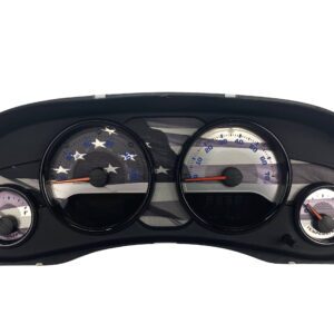 U.S. Proud Edition - Greyscale Custom Gauge Face Kit