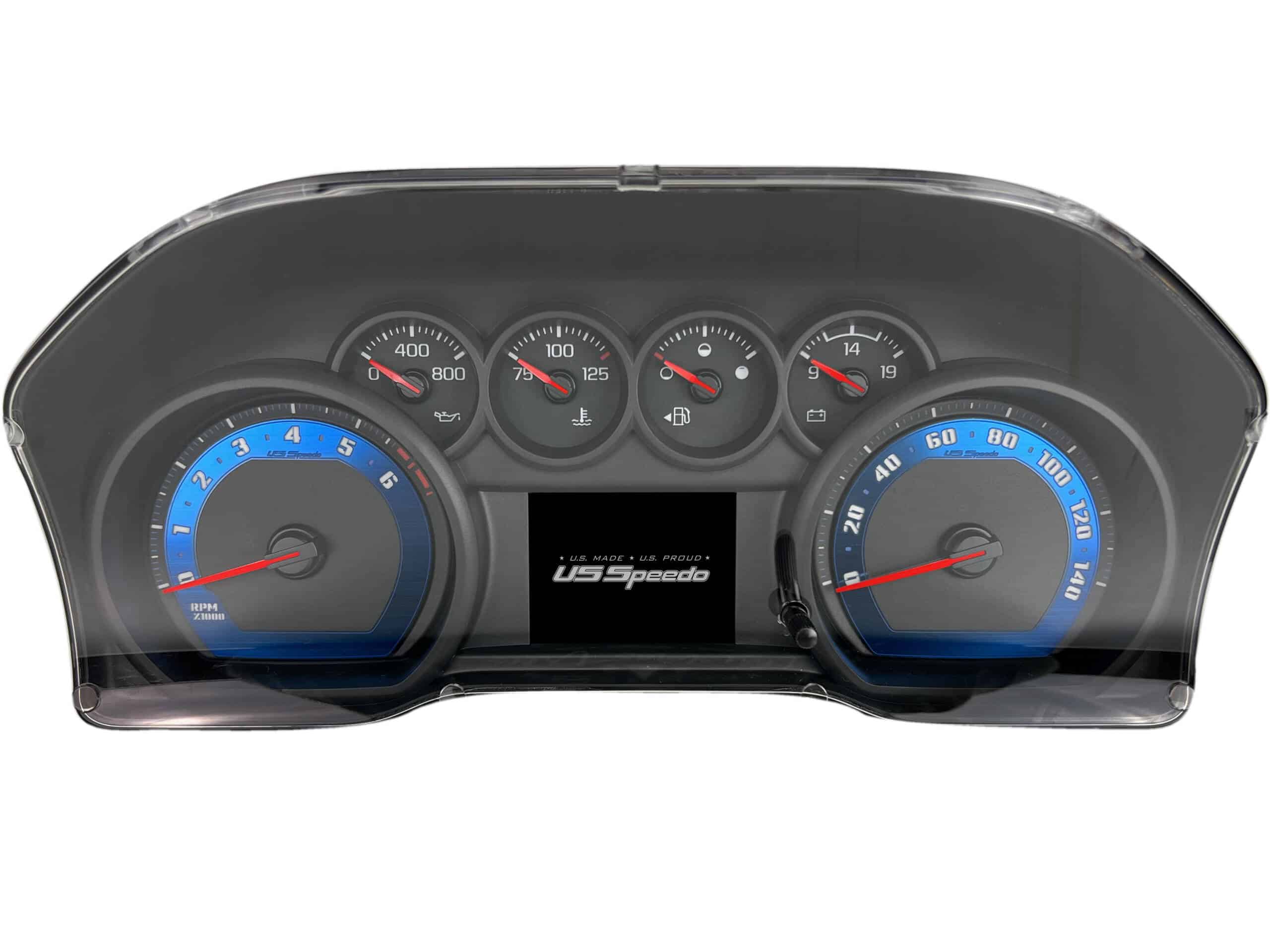 Aqua Edition Custom Gauge Face Kit