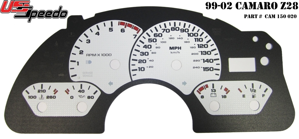 Pro Color Edition Custom Gauge Face Kit