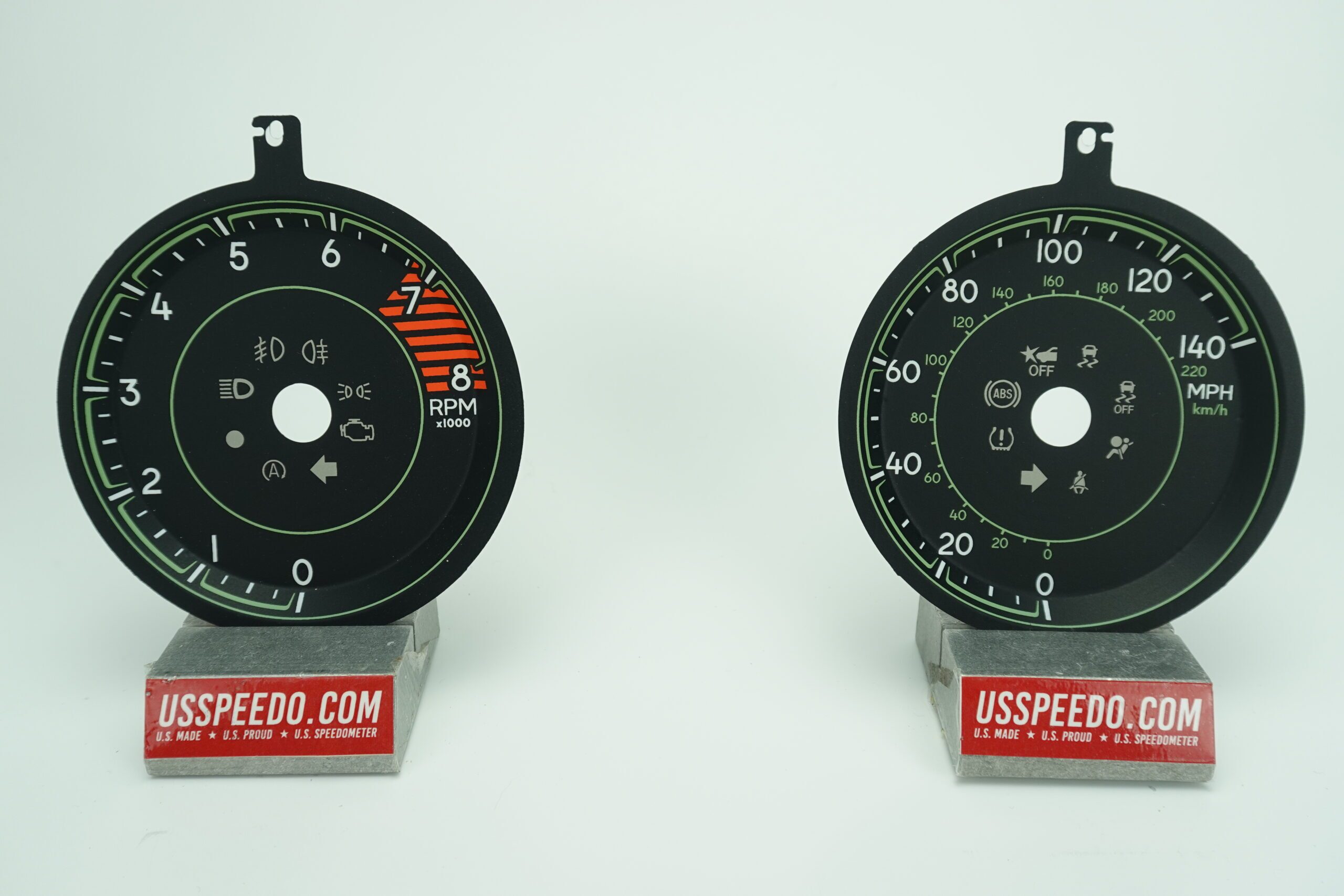 US Speedo Conversion Gauge Face