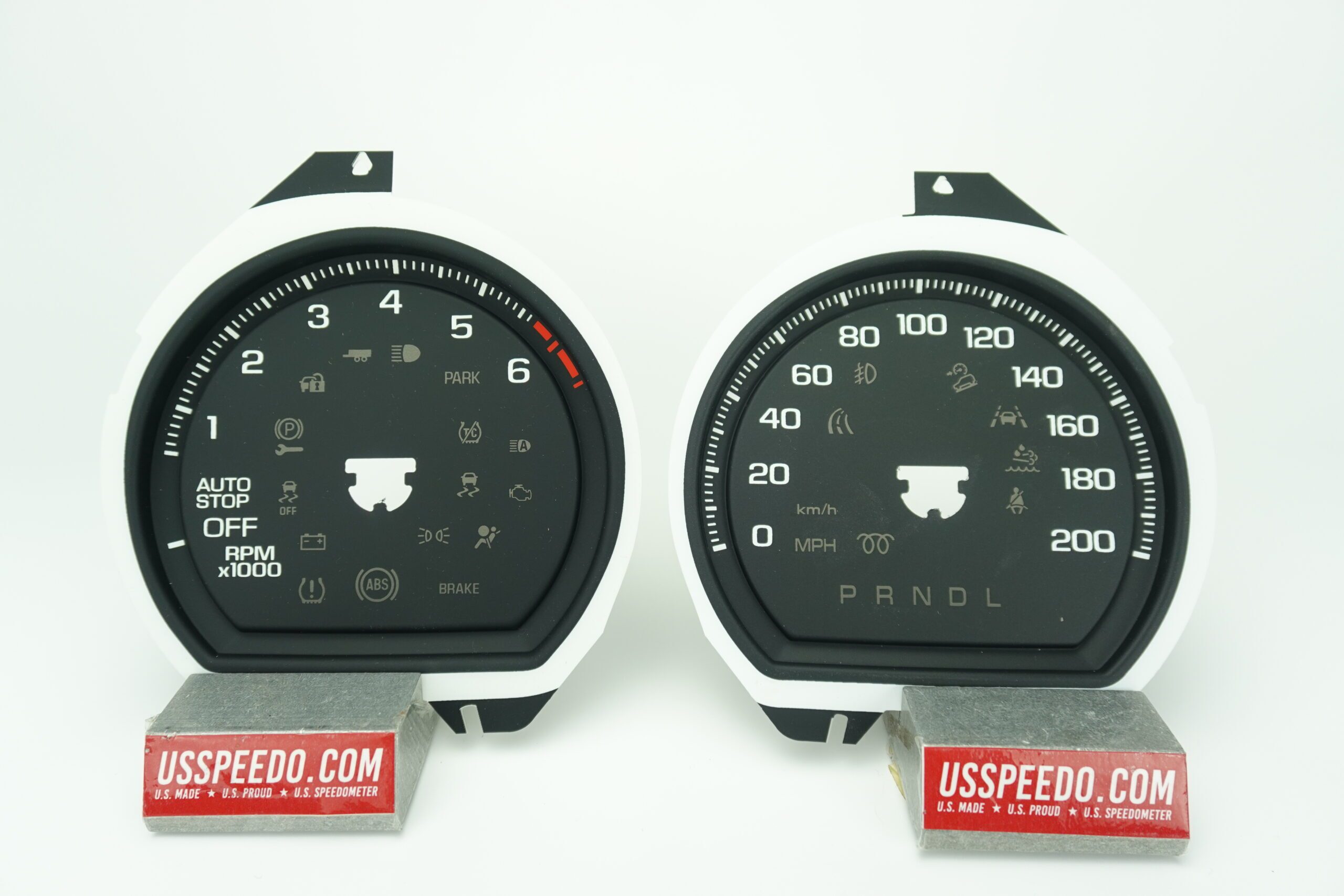 US Speedo Conversion Gauge Face