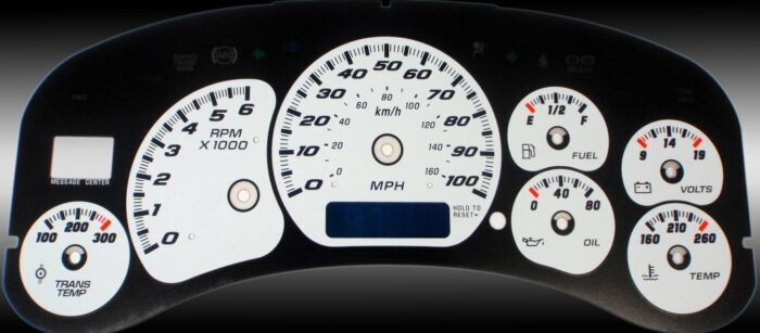Pro Color Edition  Custom Gauge Face Kit