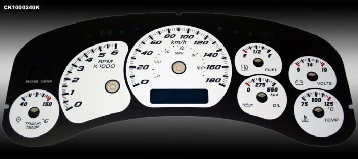 Pro Color Edition  Custom Gauge Face Kit
