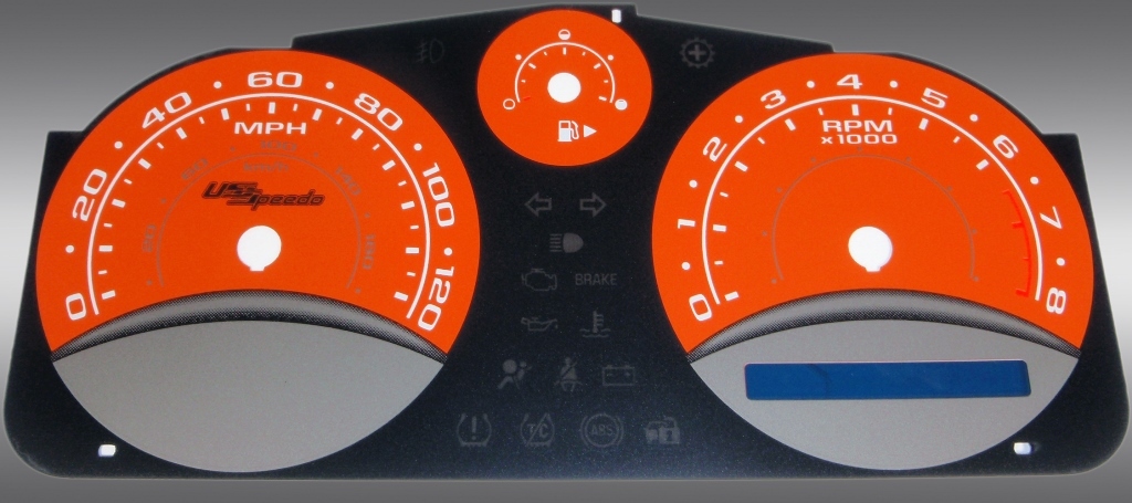 Pro Color Edition Custom Gauge Face Kit
