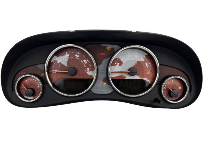 Custom Printed Stainless Gauge Face Kit
