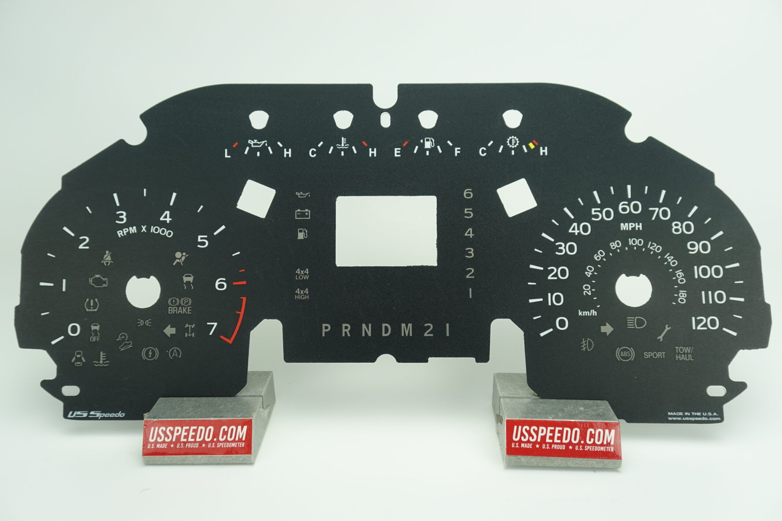US Speedo Conversion Gauge Face