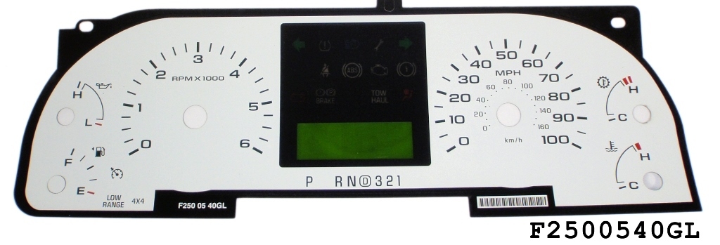 Pro Color Edition Custom Gauge Face Kit