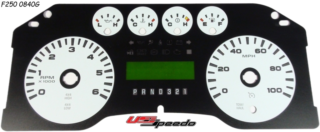 Pro Color Edition Custom Gauge Face Kit