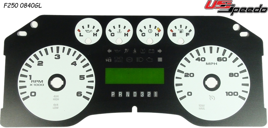 Pro Color Edition Custom Gauge Face Kit