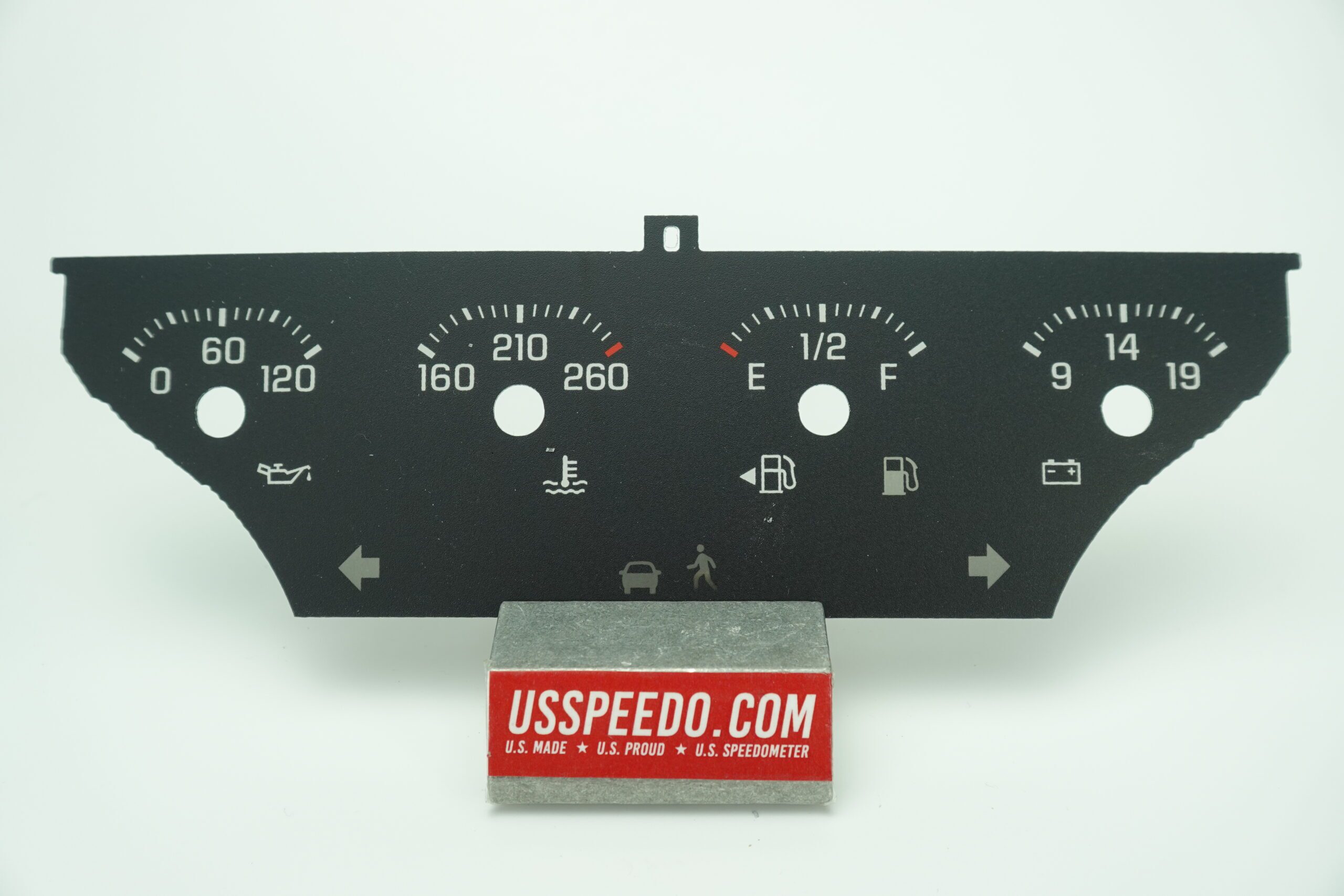 US Speedo Conversion Gauge Face
