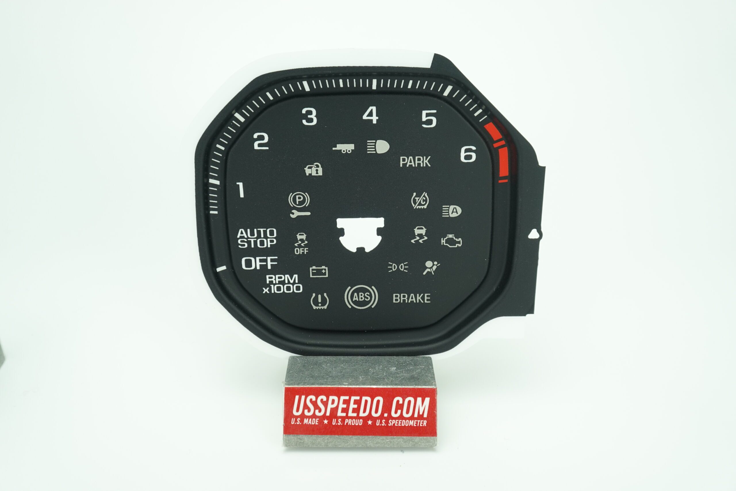 US Speedo Conversion Gauge Face