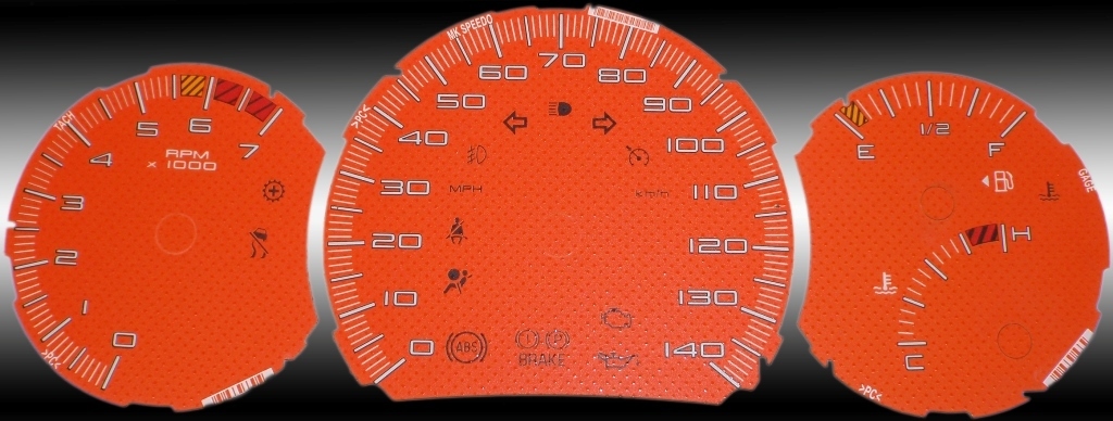 Pro Color Edition Custom Gauge Face Kit
