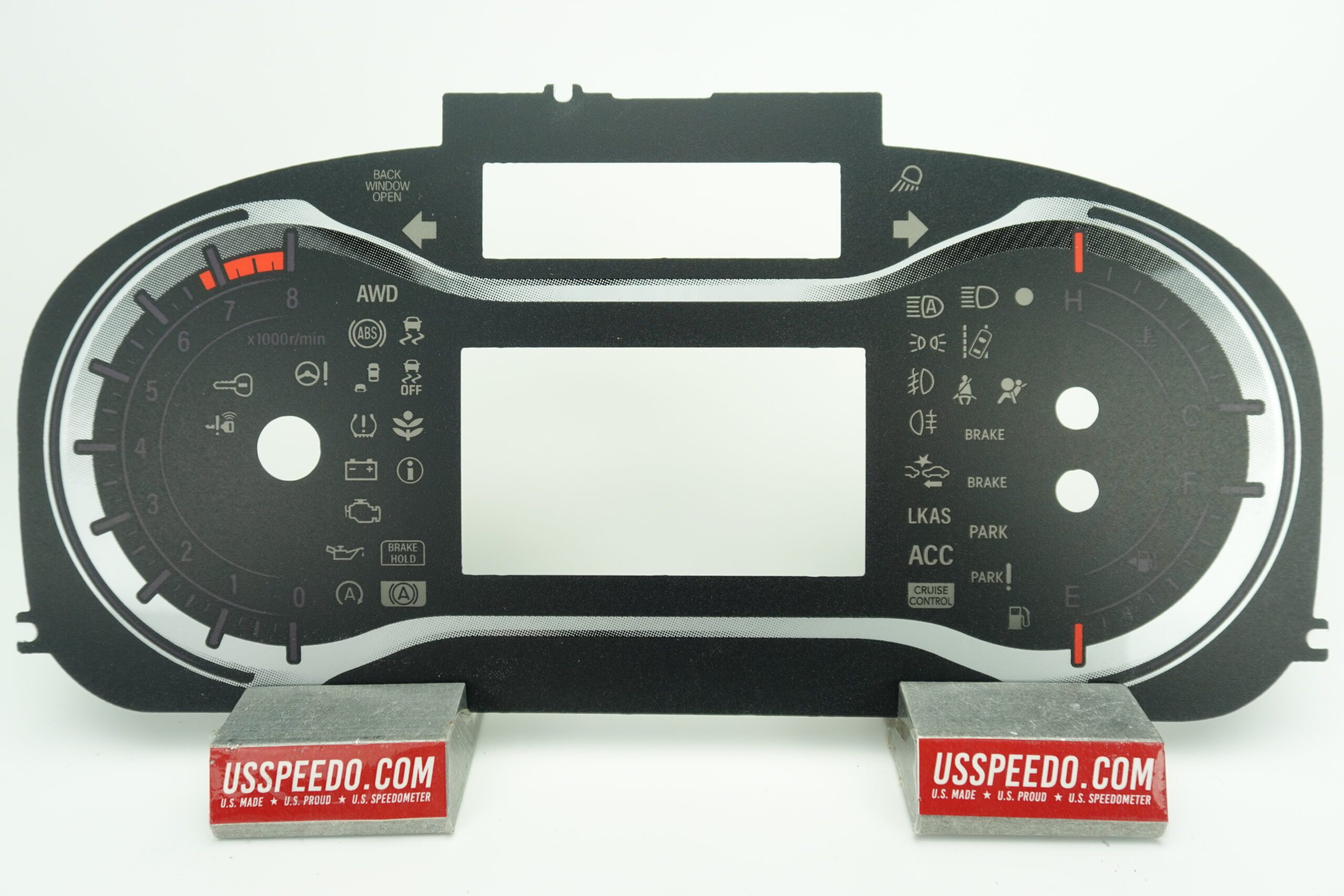 US Speedo Conversion Gauge Face
