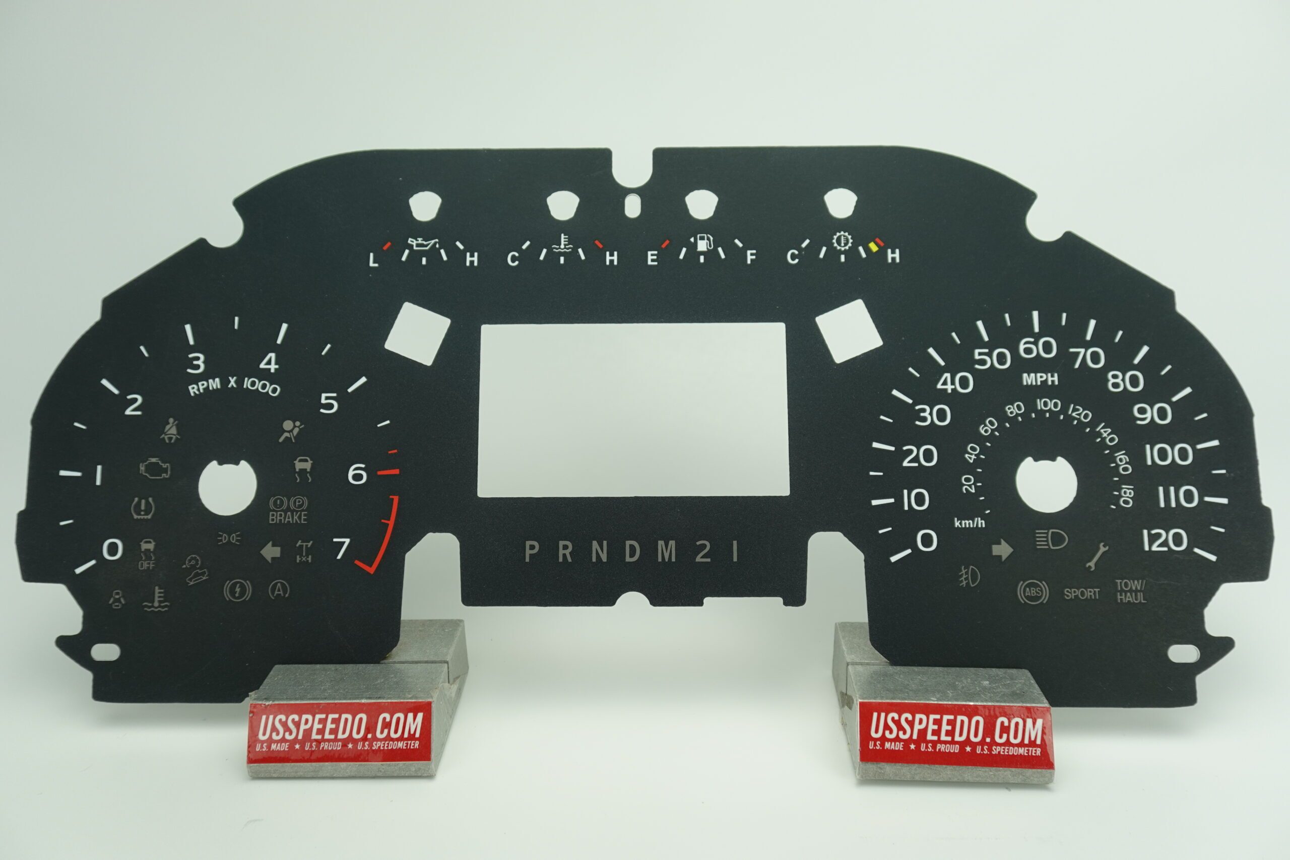 US Speedo Conversion Gauge Face