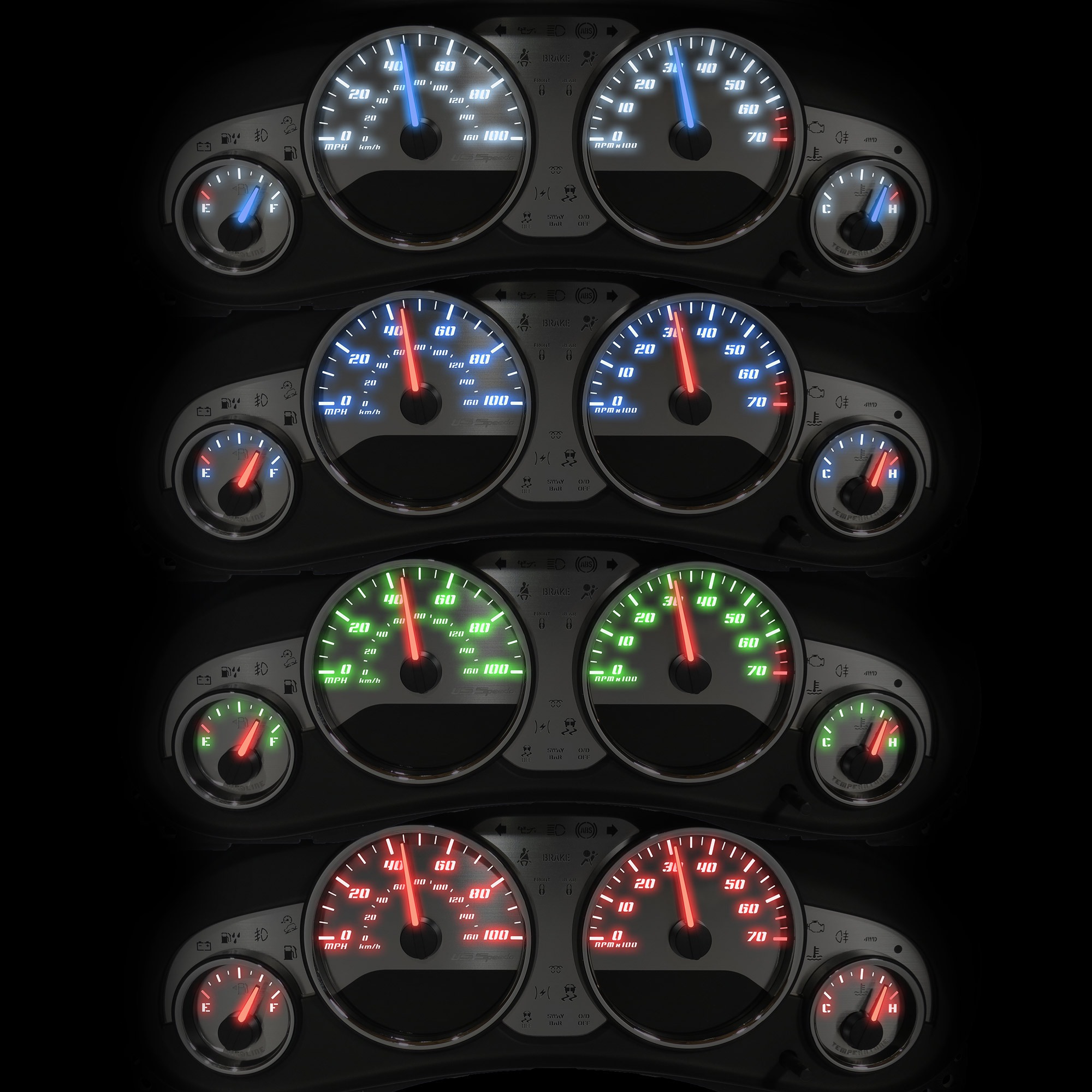 LED Speedometer Lighting Kit Upgrade for  Your Vehicle  Gas and Diesel