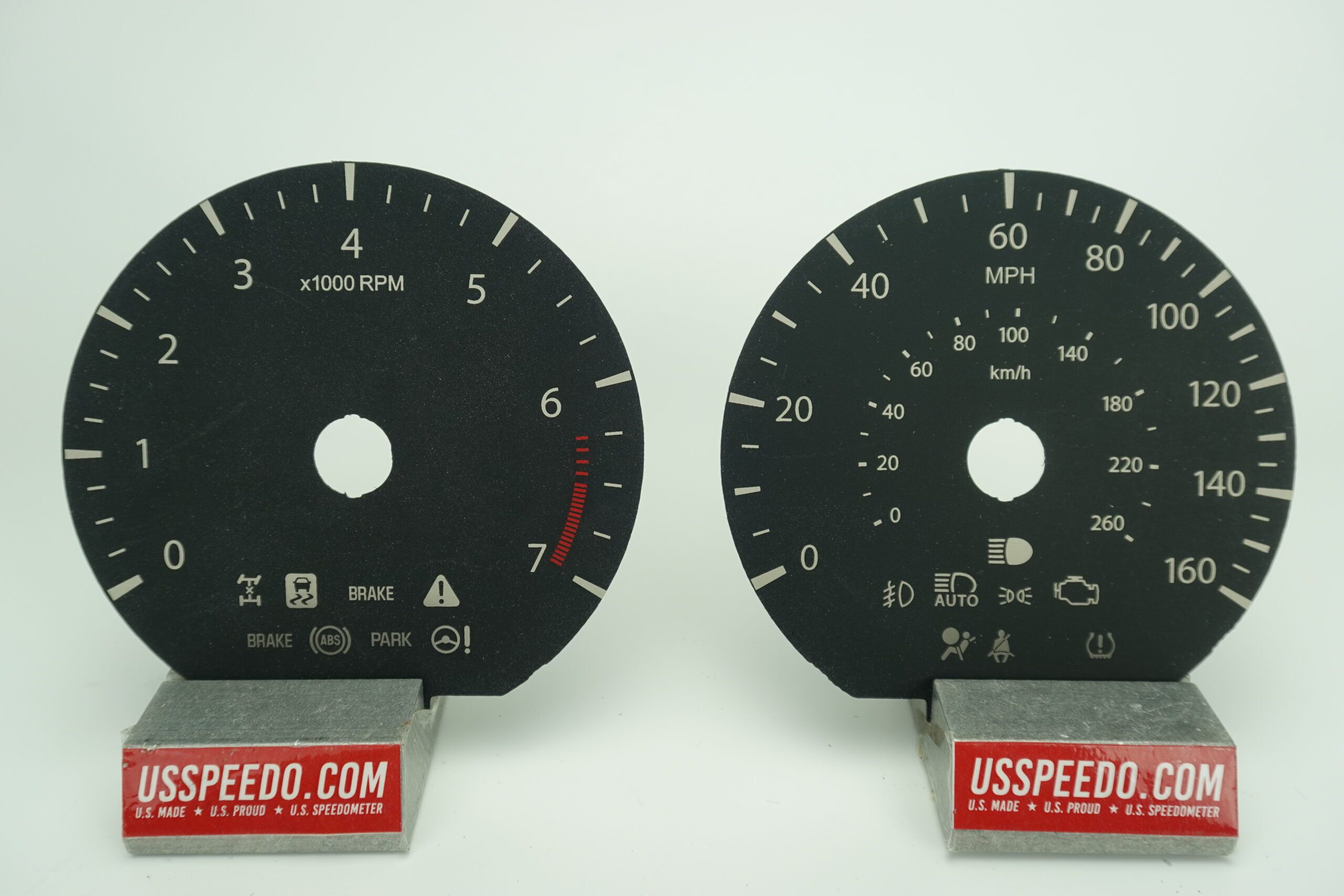 US Speedo Conversion Gauge Face