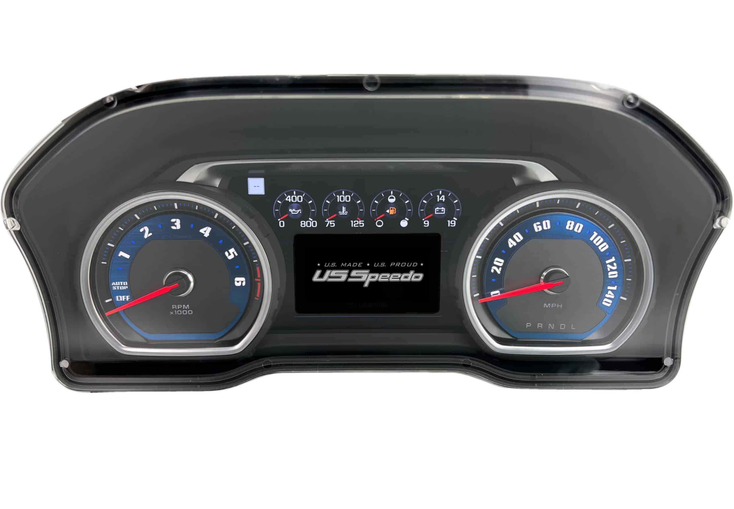 Aqua Edition Custom Gauge Face Kit