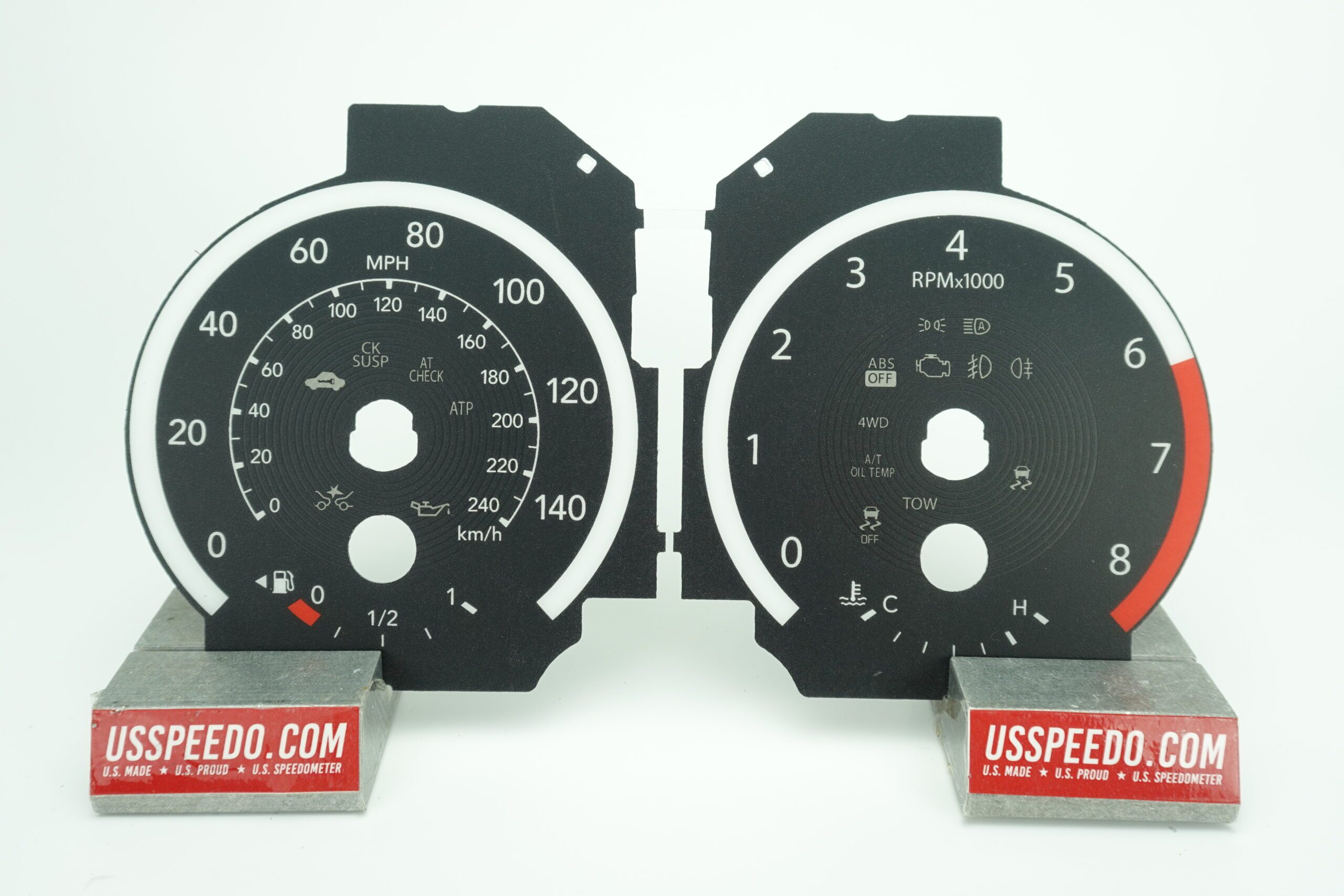 US Speedo Conversion Gauge Face