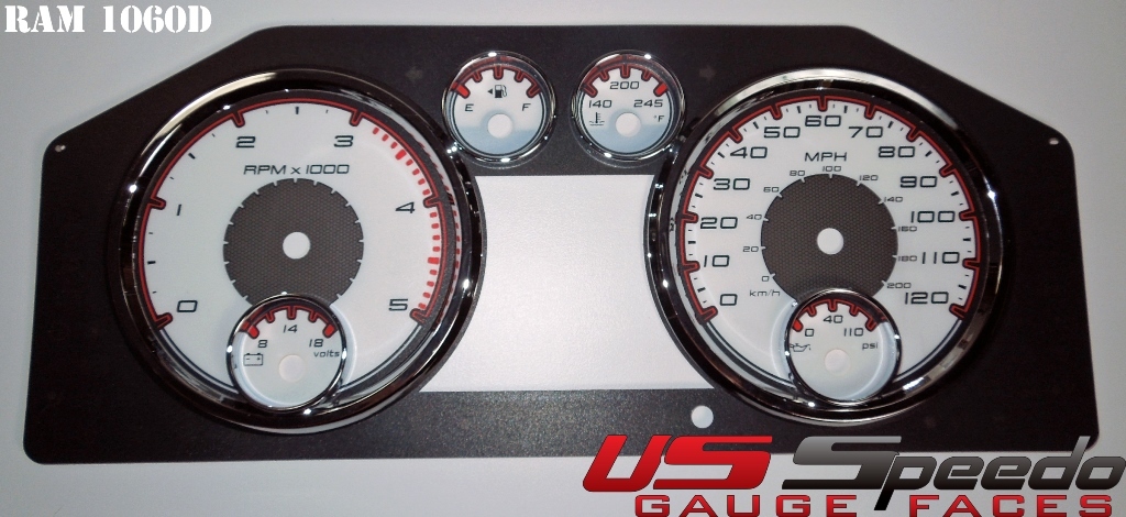 Pro Color Edition Custom Gauge Face Kit