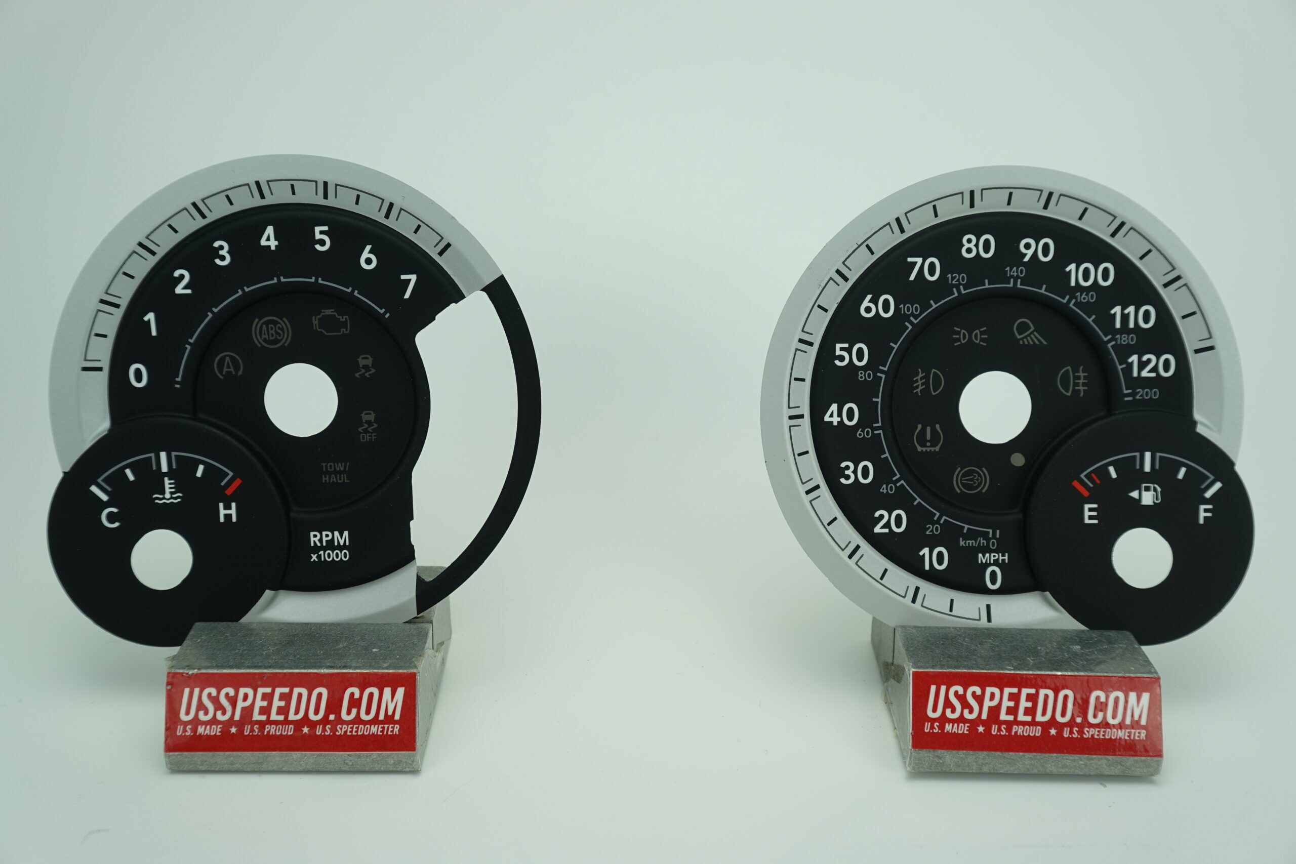 US Speedo Conversion Gauge Face