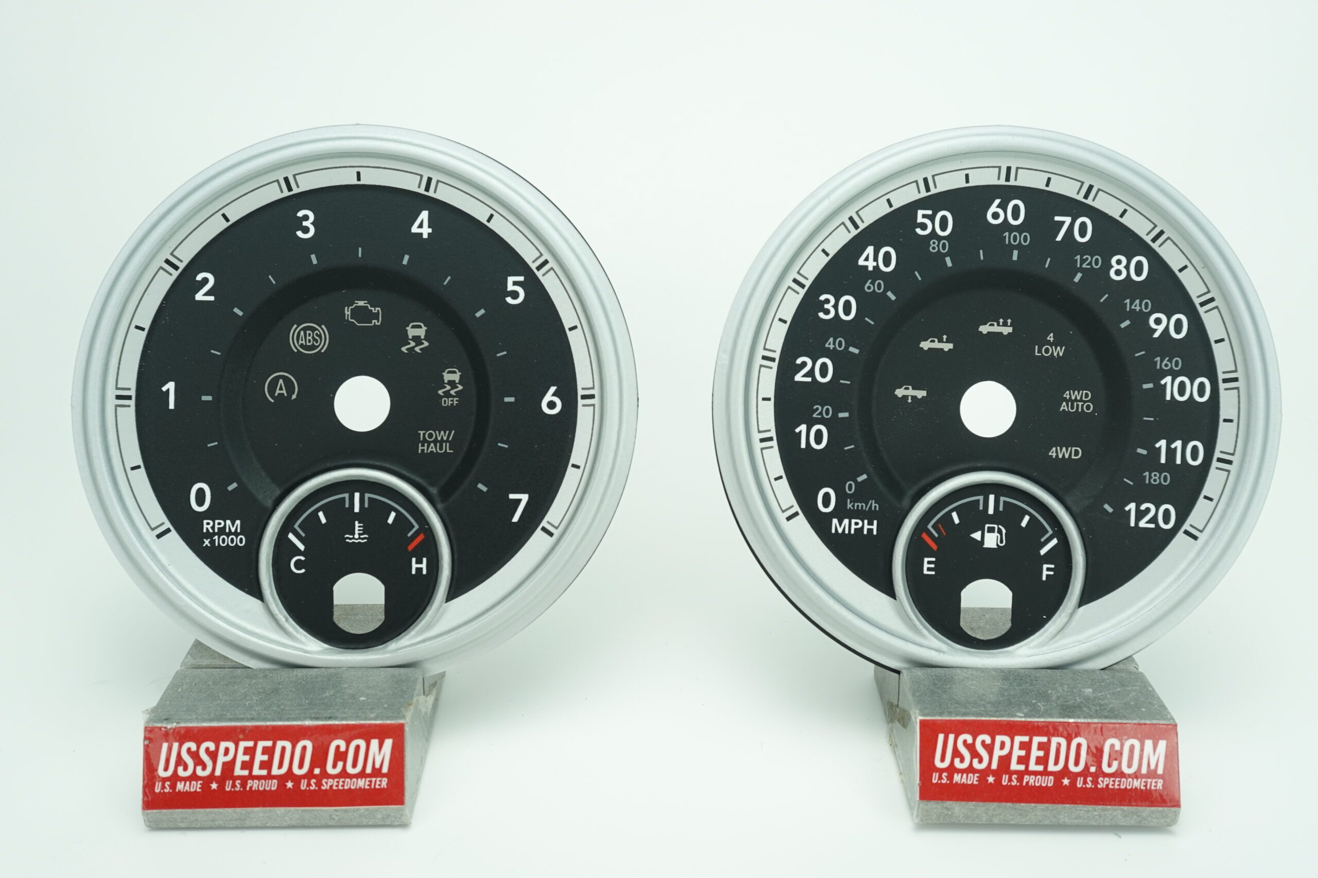 US Speedo Conversion Gauge Face