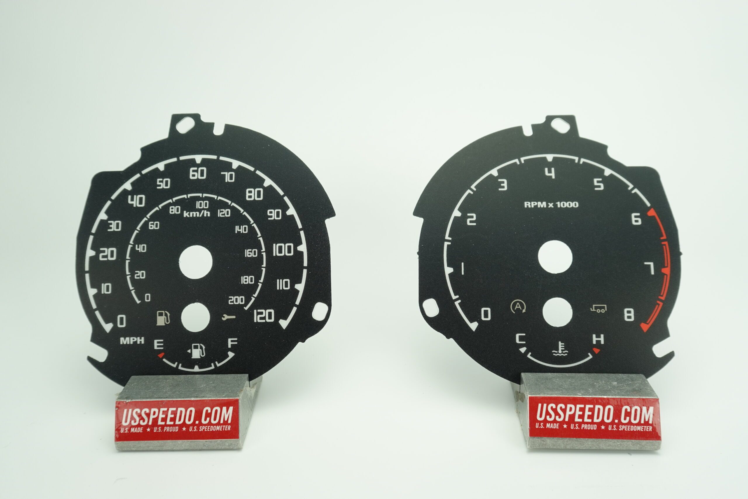 US Speedo Conversion Gauge Face