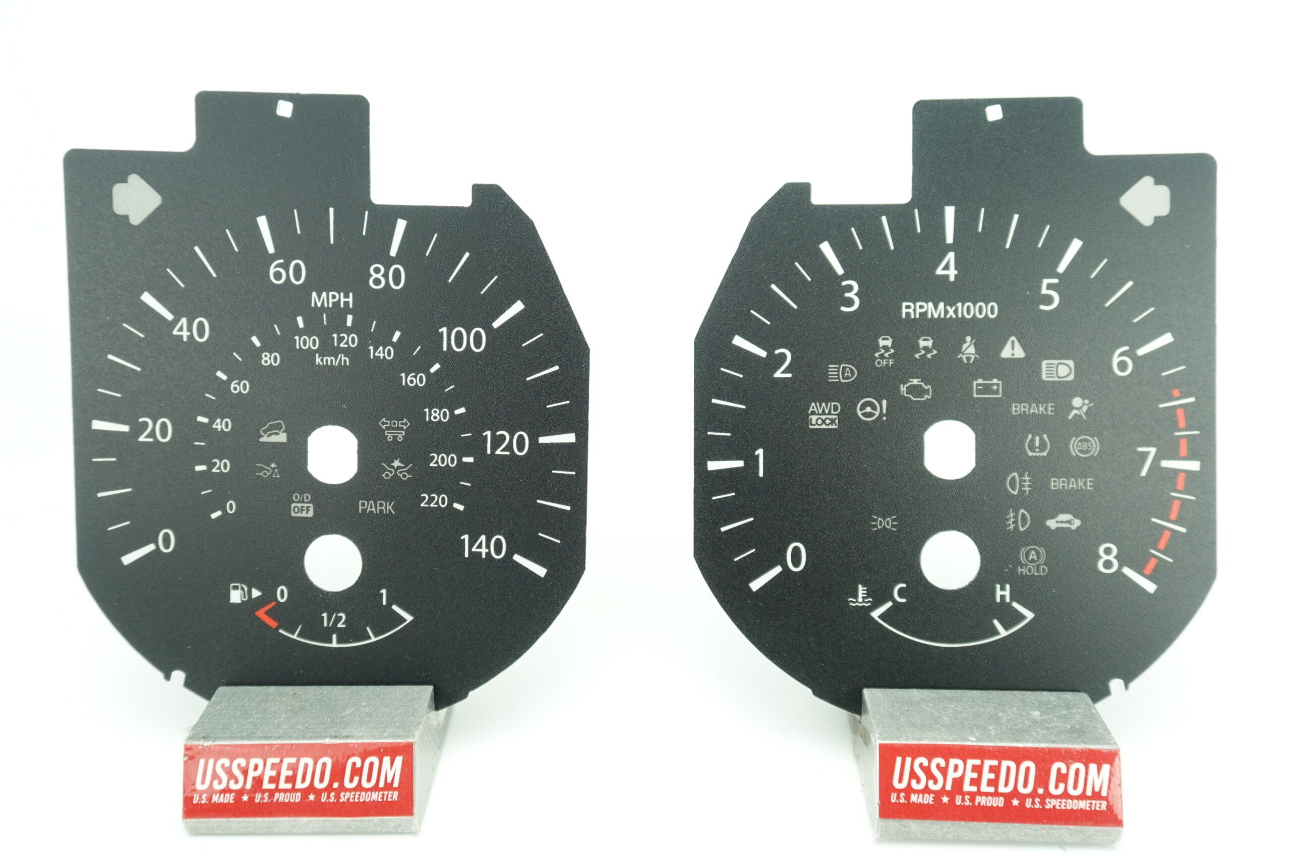 US Speedo Conversion Gauge Face