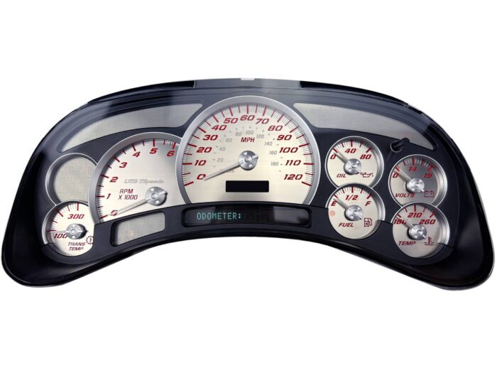 Stainless Edition Custom Gauge Face Kit