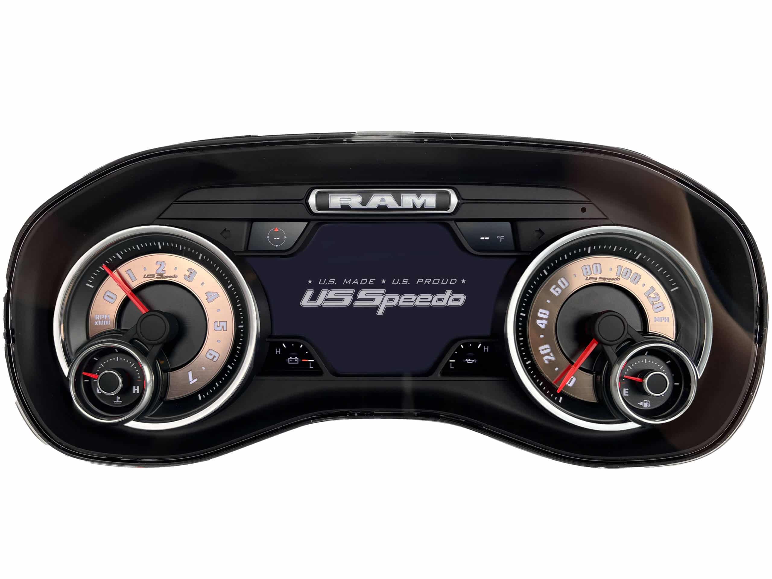 Rose Gold Edition Custom Gauge Face Kit