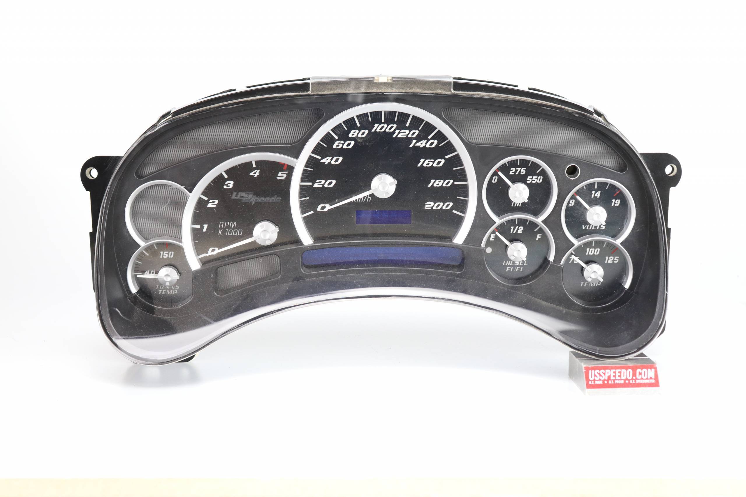 Stealth Edition Custom Gauge Face Kit