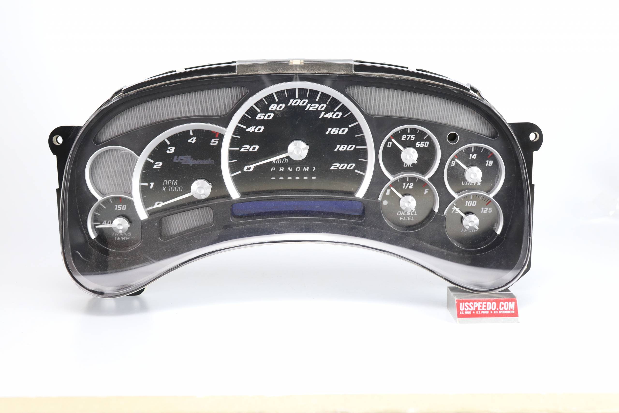Stealth Edition Custom Gauge Face Kit