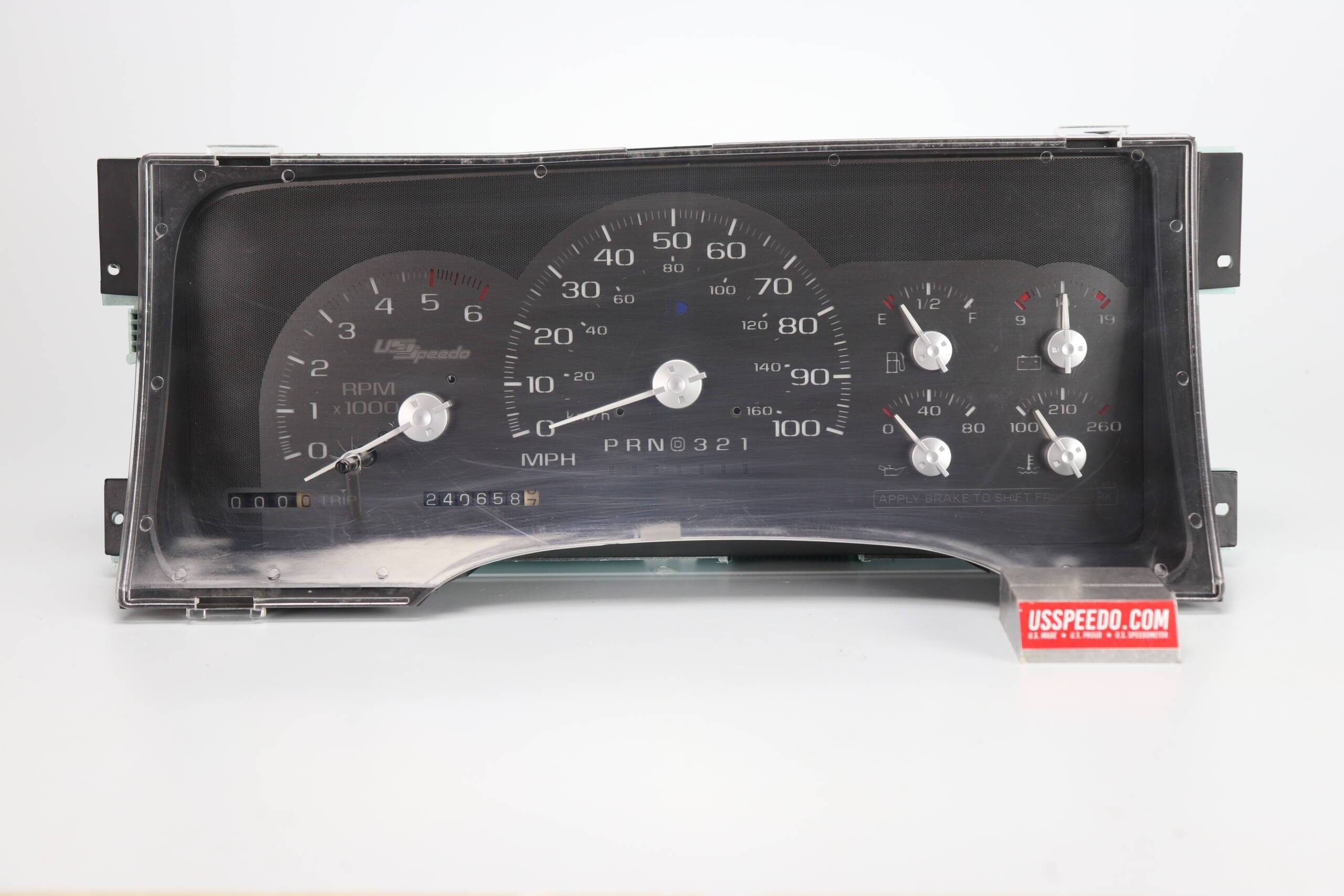 Stealth Edition Custom Gauge Face Kit