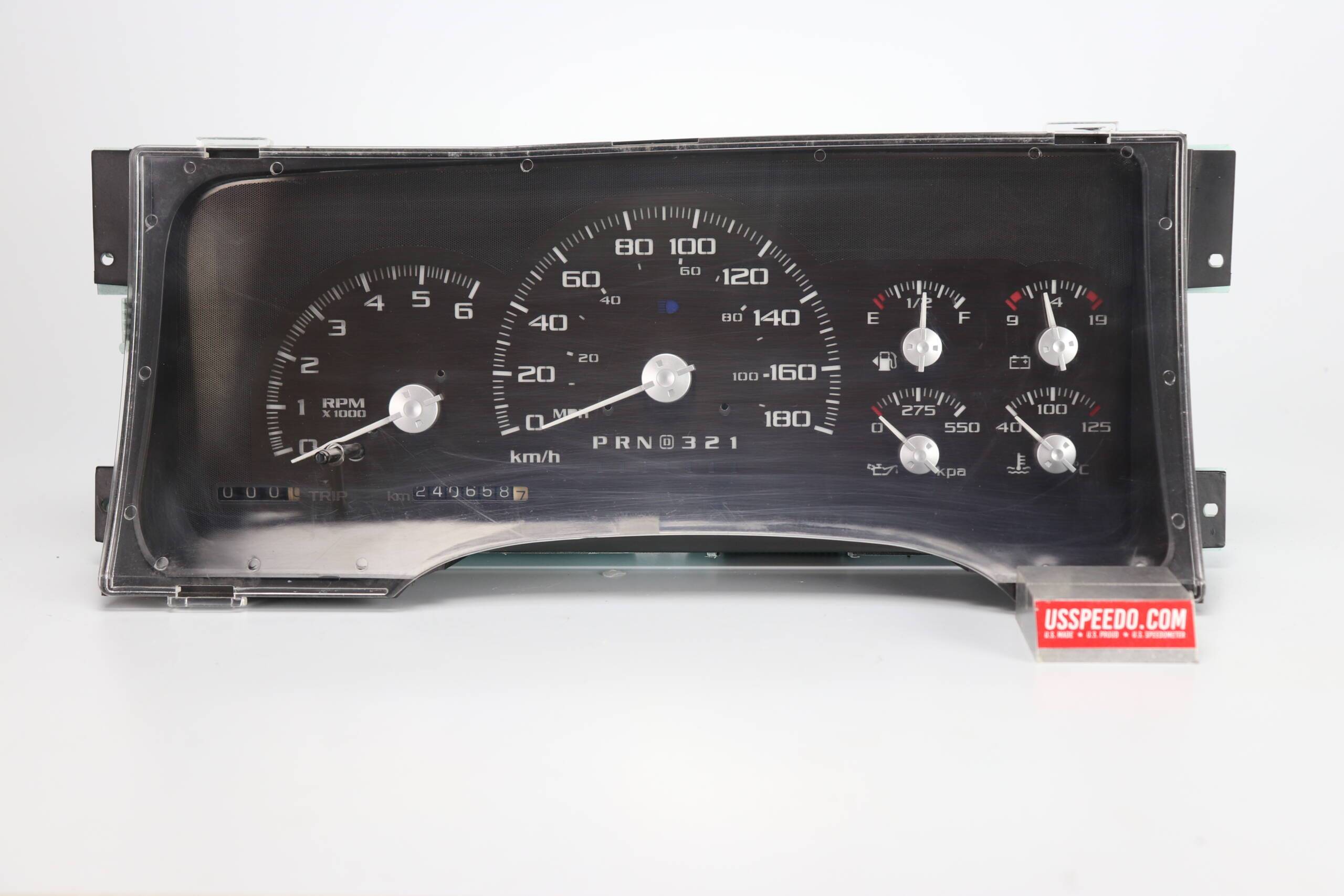 Stealth Edition Custom Gauge Face Kit