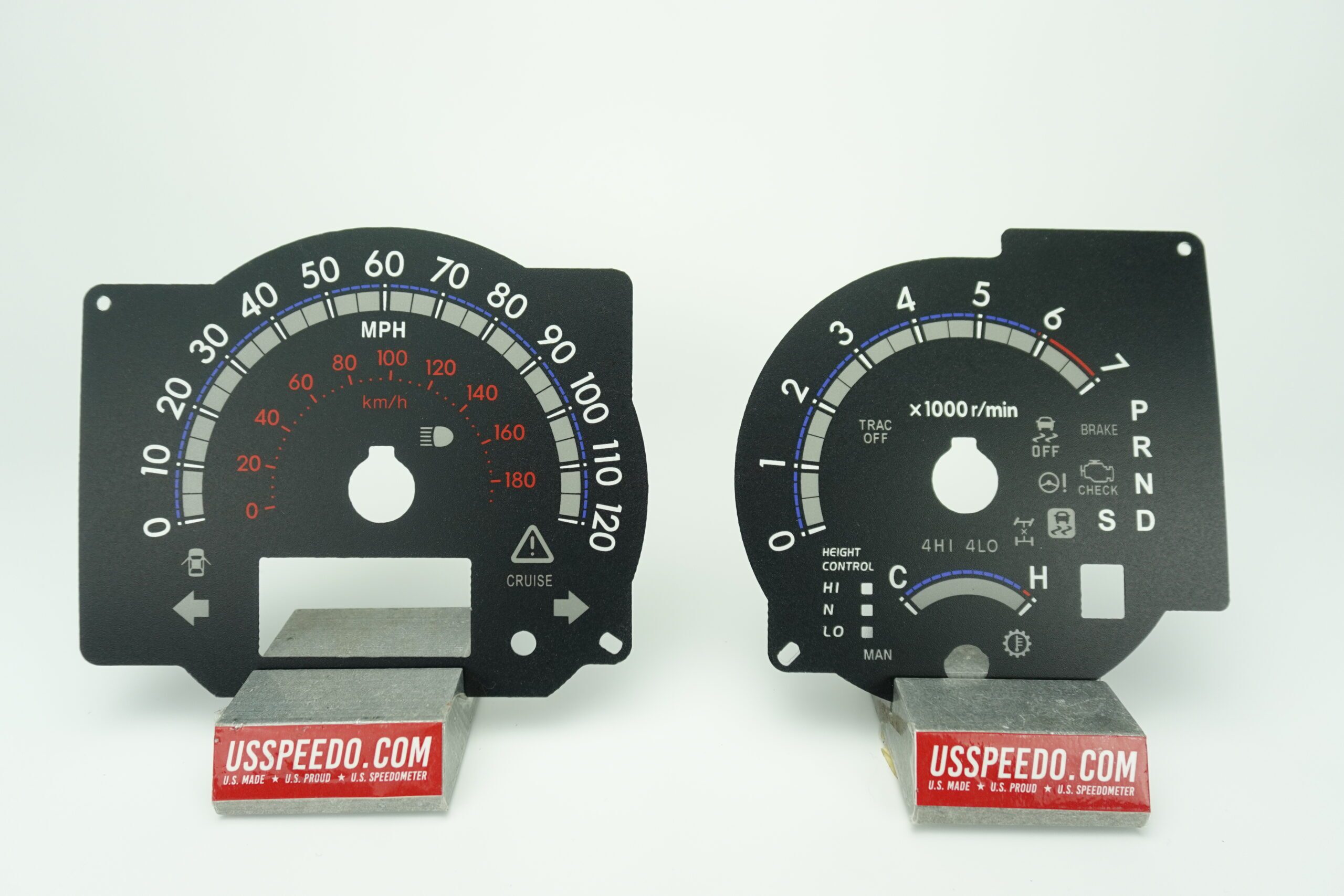 US Speedo Conversion Gauge Face