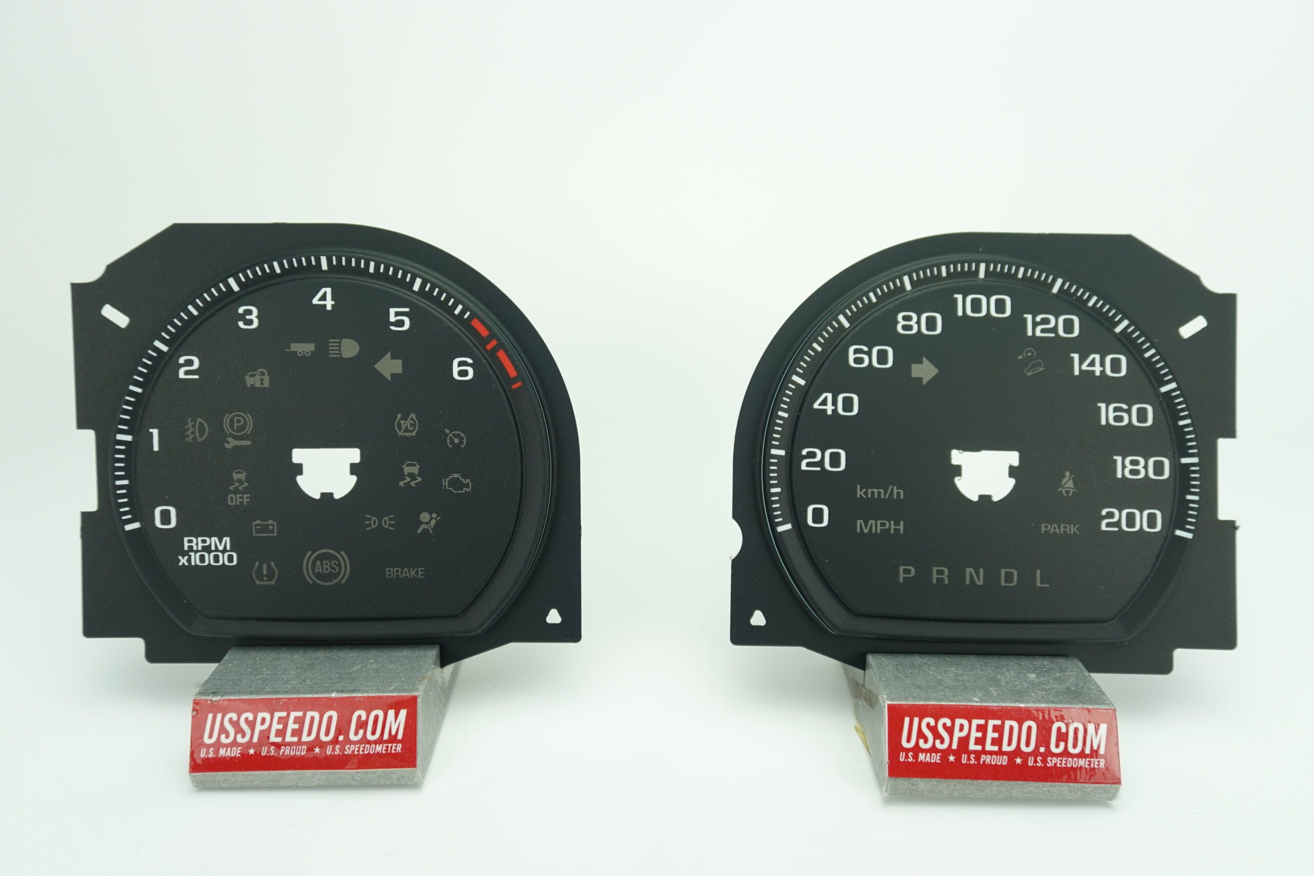 US Speedo Conversion Gauge Face