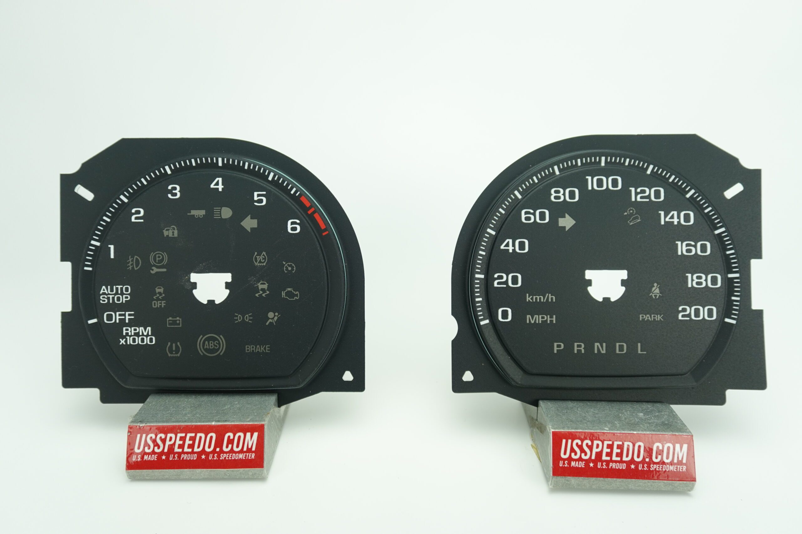 US Speedo Conversion Gauge Face