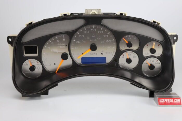 Stainless Edition Custom Gauge Face Kit