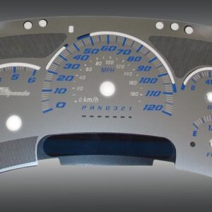 Stainless Edition Custom Gauge Face Kit