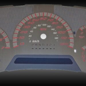 Stainless Edition Custom Gauge Face Kit