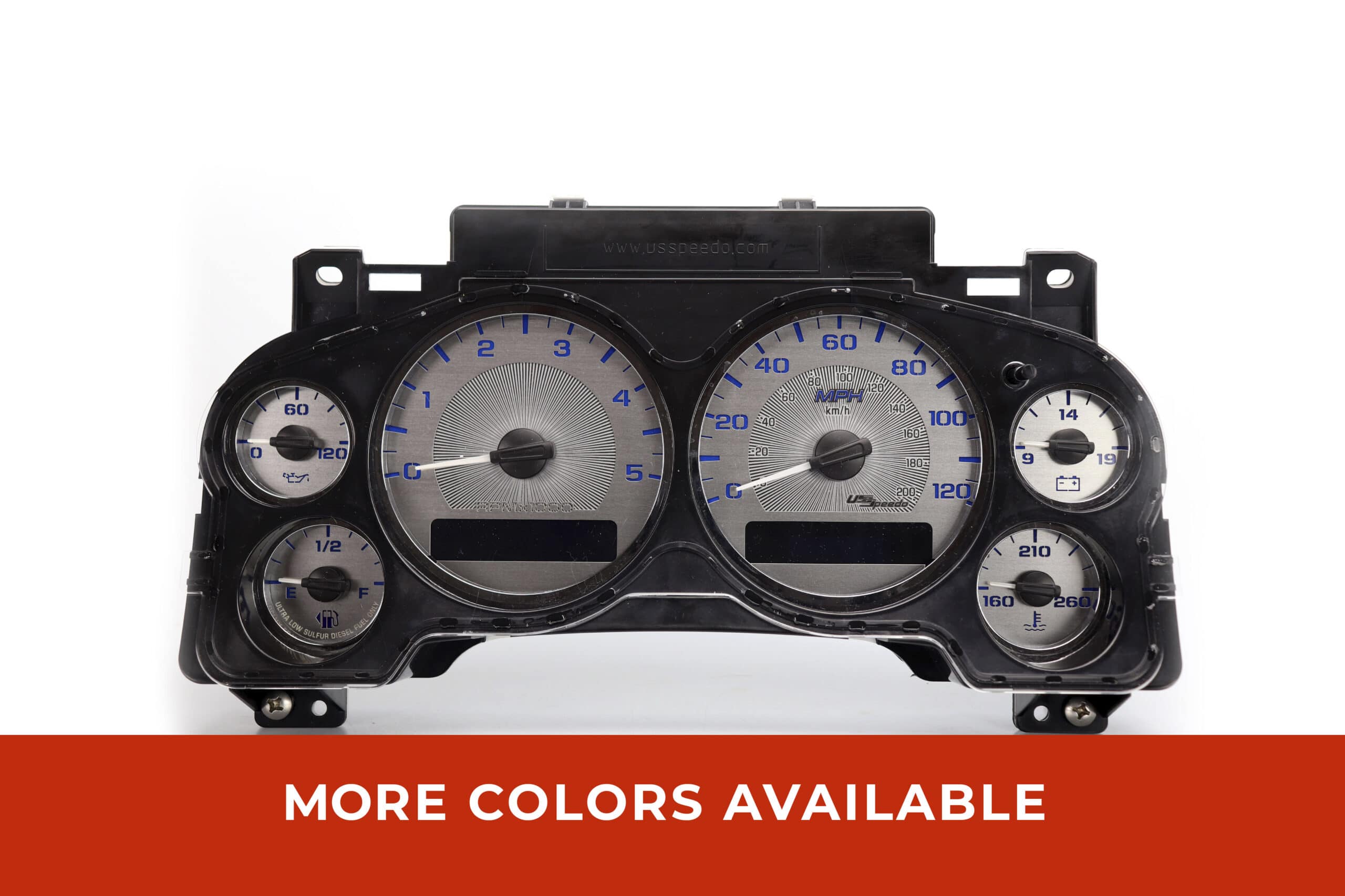 Stainless Edition Custom Gauge Face Kit