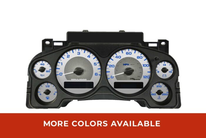 Stainless Edition Custom Gauge Face Kit
