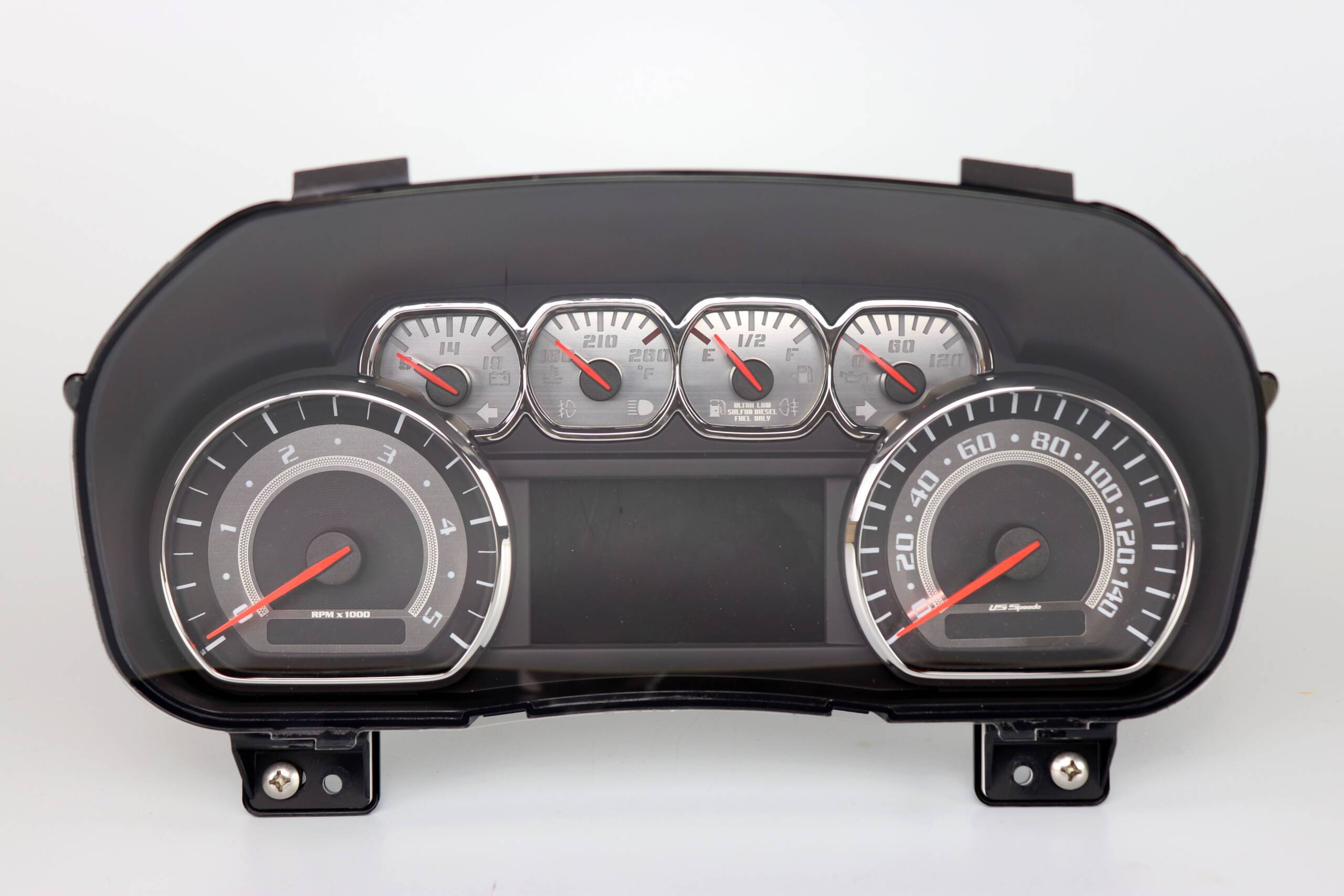 Stainless Edition Custom Gauge Face Kit