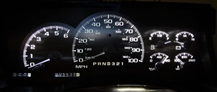 Stainless Edition Custom Gauge Face Kit