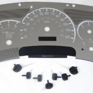 Stainless Edition Custom Gauge Face Kit