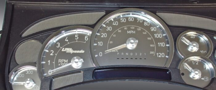 Stainless Edition Custom Gauge Face Kit