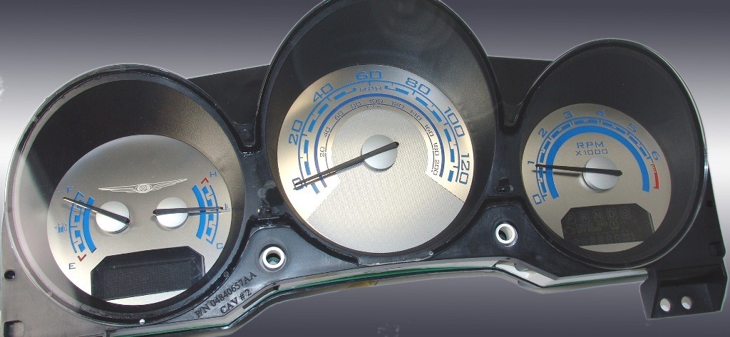 Stainless Edition Custom Gauge Face Kit