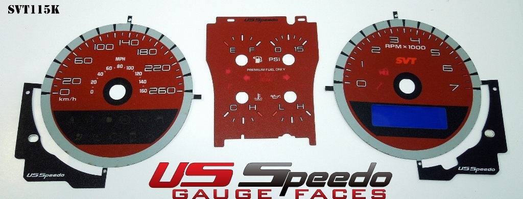 Pro Color Edition Custom Gauge Face Kit