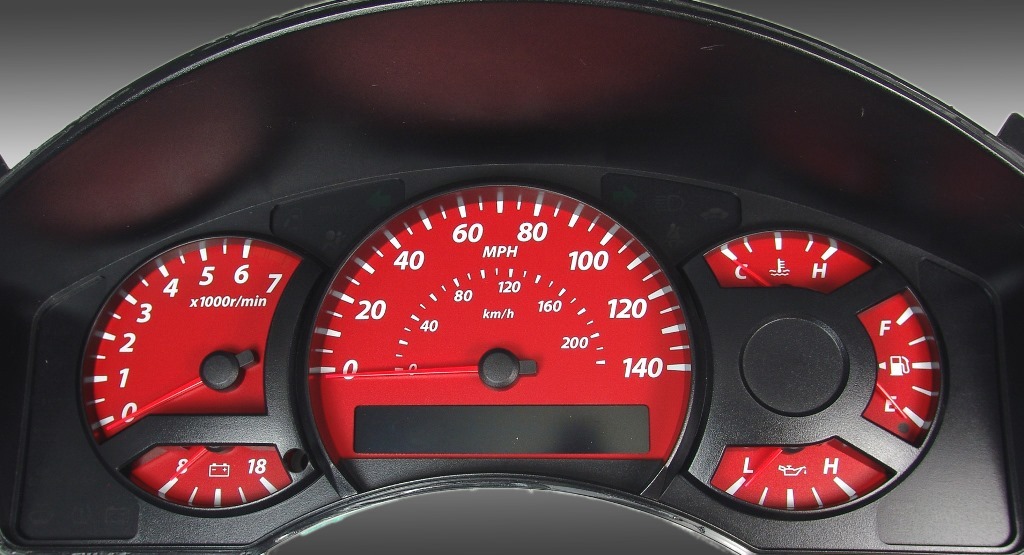 Pro Color Edition Custom Gauge Face Kit