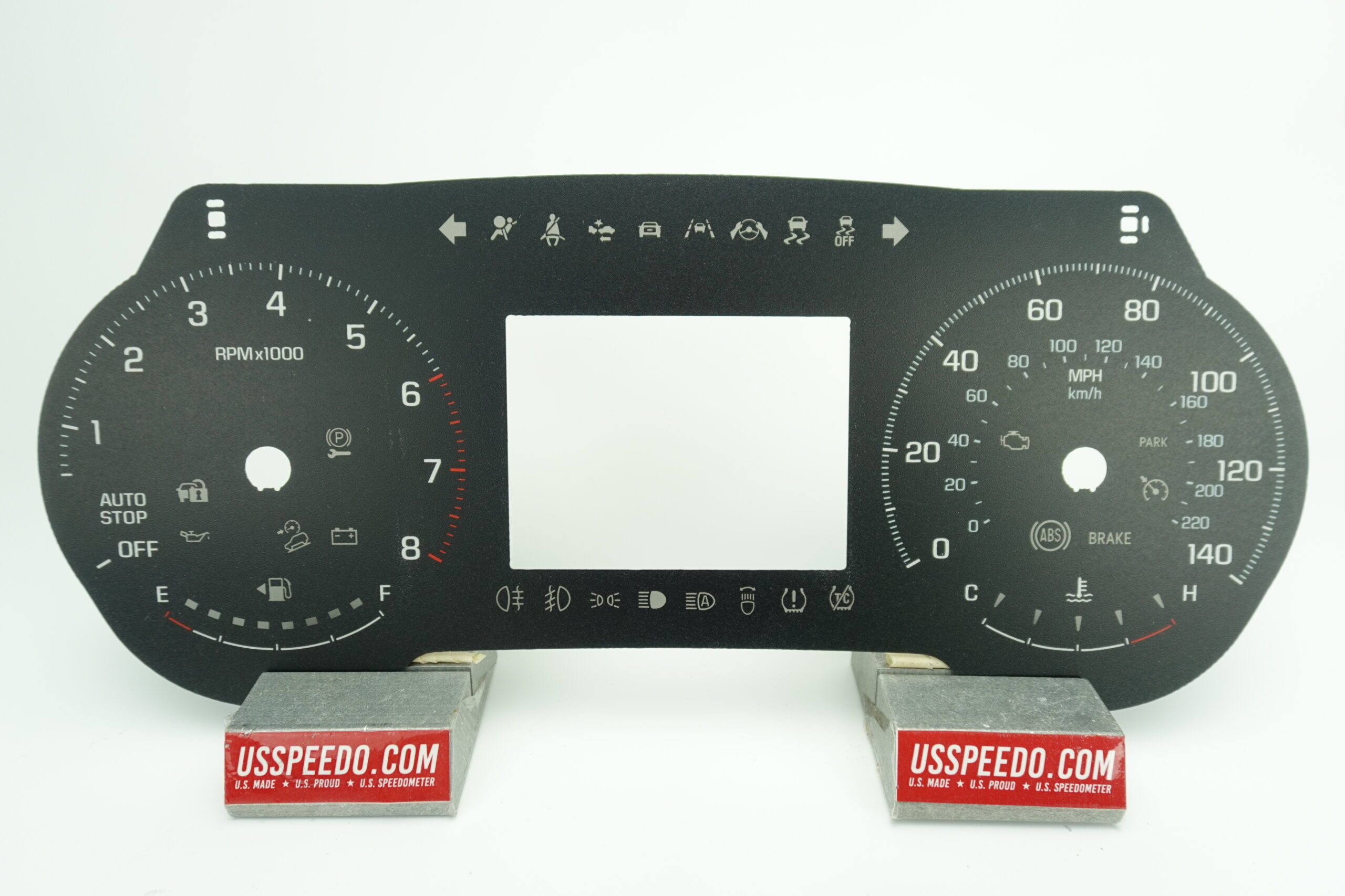 US Speedo Conversion Gauge Face