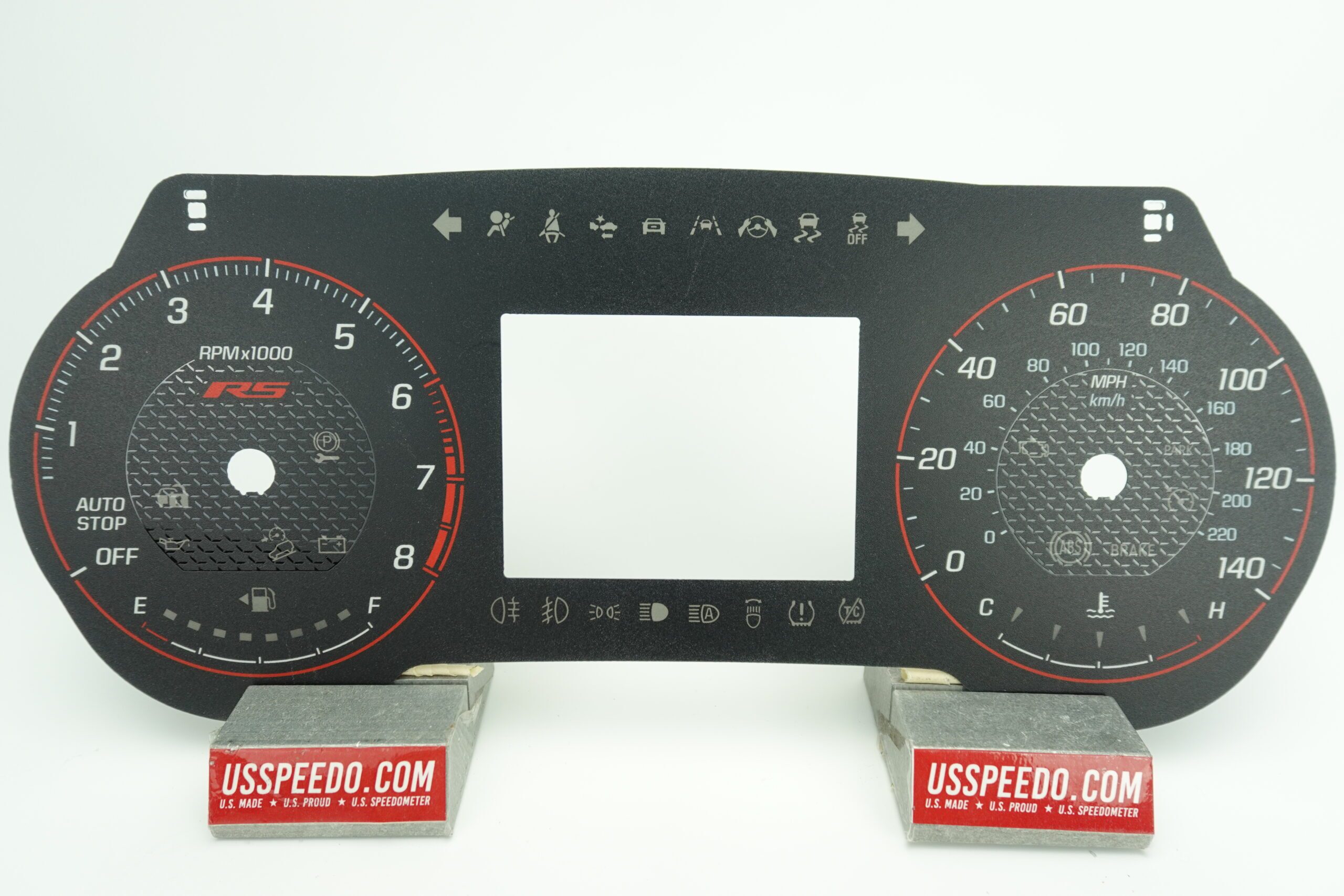 US Speedo Conversion Gauge Face
